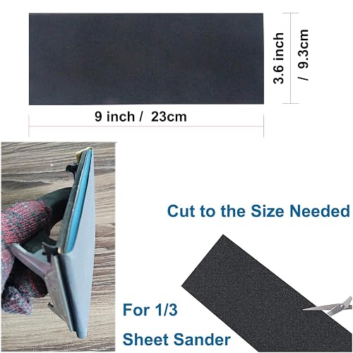 28-Sheet Wet/Dry Sandpaper Assortment – 120 To 3000 Grit, Silicon Carbide For Wood, Metal & Auto Finishing