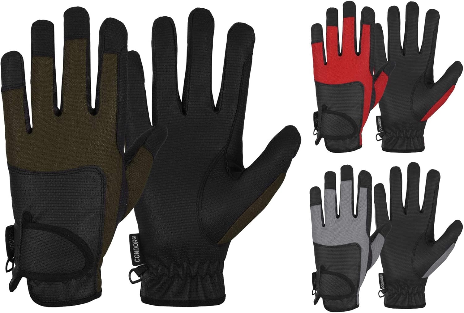 Condor Fitness Ladies Horse Riding Gloves Women Synthetic Leather