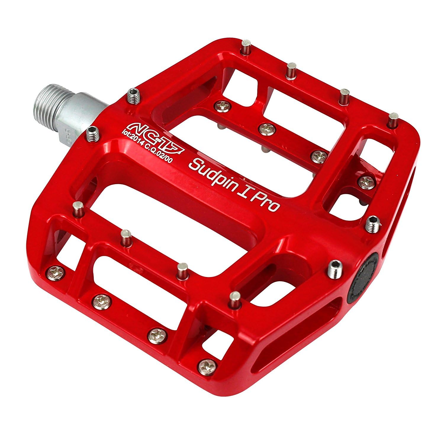 NC-17 Sudpin I Pro Flat Pedal - Red, 486 g