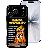 HEUHFUWA for iPhone 17 Pro Case, Basketball Legend Player Classic Pattern Phone Case, [Full Camera Protection] Soft Silicone Anti-Scratch Shockproof Protective Cover for 17 Pro 6.3"