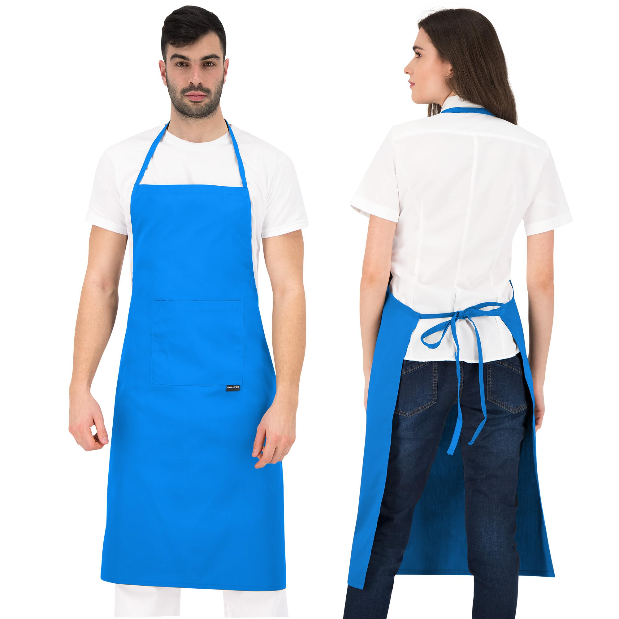 PALLTEX Borago Cooking Apron Men Cooking Apron Women's Apron Men for Cooking Crafts Painting Baking EN ISO 13688, Hawaii Blue, One Size — image 1
