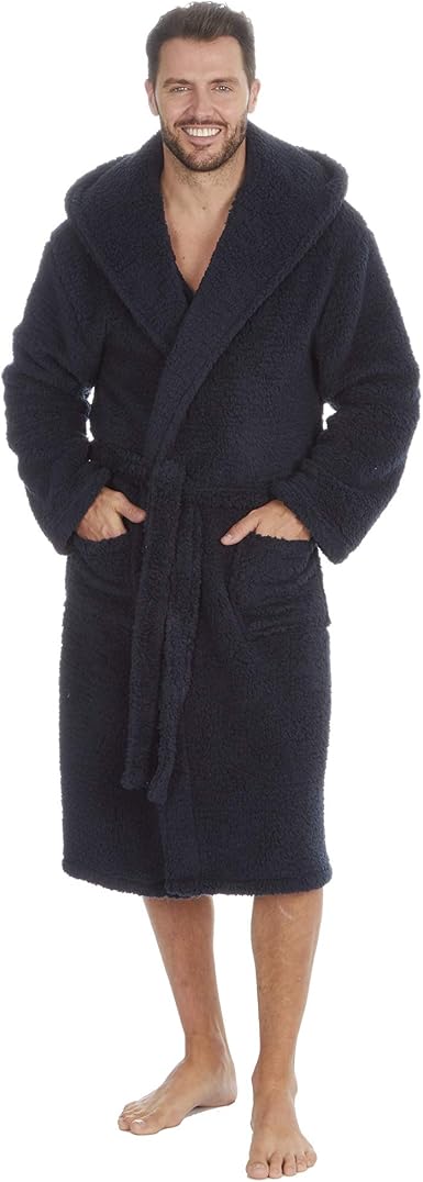 mens chunky dressing gown