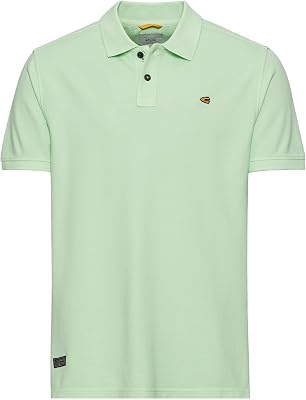 Herren Pique Kurzarm Poloshirt in Regular Fit aus Reiner Baumwolle Pistazie, Menswear-s Polo, Pistache, S Homme