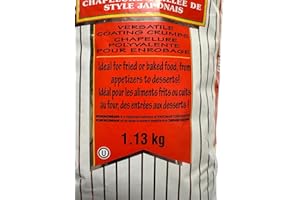 Kikkoman Panko Japanese Style Toasted Bread Crumbs Food Service Pack 2.5 lbs (1.13 kg)