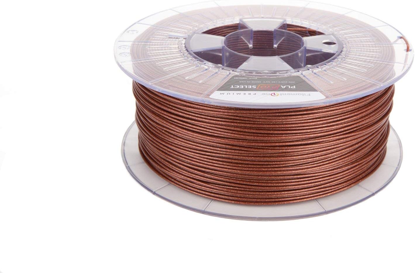 FilamentOne Premium PLA PRO Select Glint (Glitter) Red - 1.75mm (1KG) 3D Printer Filament Manufacturing Precision +/- 0.02 mm