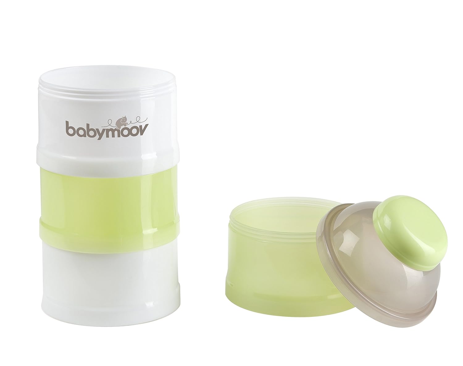 Babymoov Baby Formula Dispenser - 4 Stackable Compartments : Baby