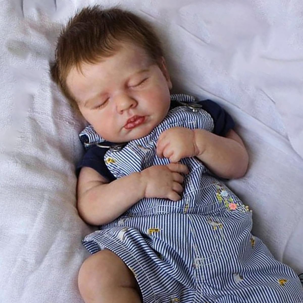 Anano Silicone Full Body Reborn Baby Dolls - 20 Inch Realistic Newborn Baby Boys, Lifelike Real Reborn Babies, Full Silicone Body, Anatomically Correct Newborn Boy Doll For Kids Age 3+ — image 1