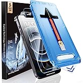 MAGIC JOHN 2 Pack for iPhone 16e Screen Protector 6.1 inch, Tempered Glass Film, Auto Dust-Elimination, Bubble Free, Easy Installation