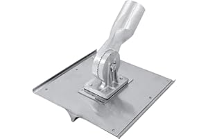 Kraft Tools CC029 10"x10" Stainless Steel Seamer/Groover 3/4"R w/Handle Socket