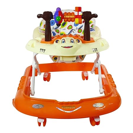 musical baby walker with play tray
