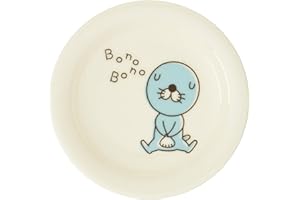 金正陶器(Kaneshotouki) Bonobono 809108 Simple Mini Plate Plate, Diameter 4.5 inches (11.5 cm), White