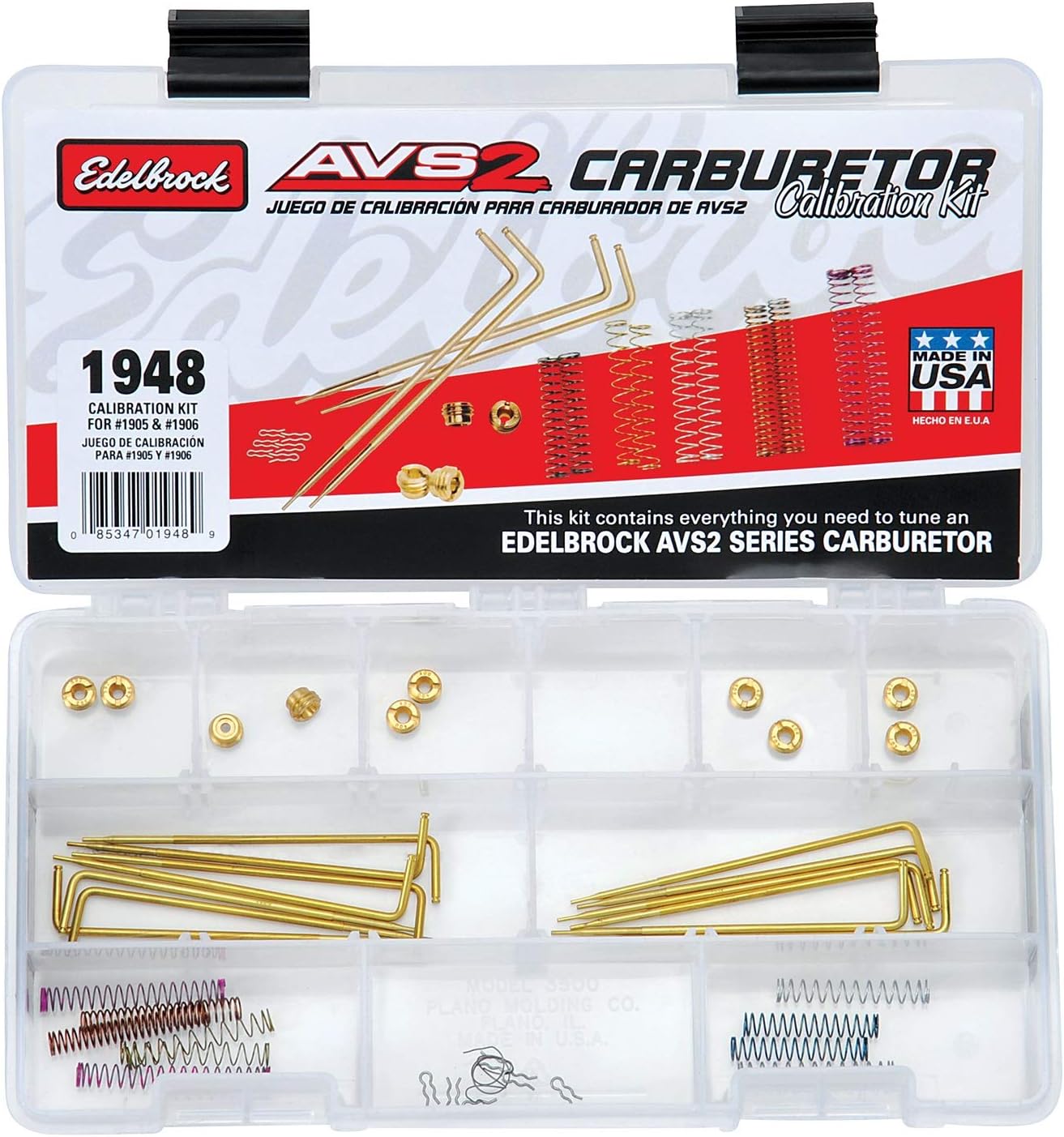 Edelbrock 1948 Calibration Kit, AVS2 650 Series 1905 & 1906