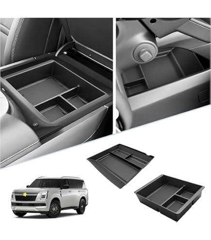 BIBIBO For 2025 Armada Center Console Cover 2025+ Nissan Armada (SV/SL - View #5