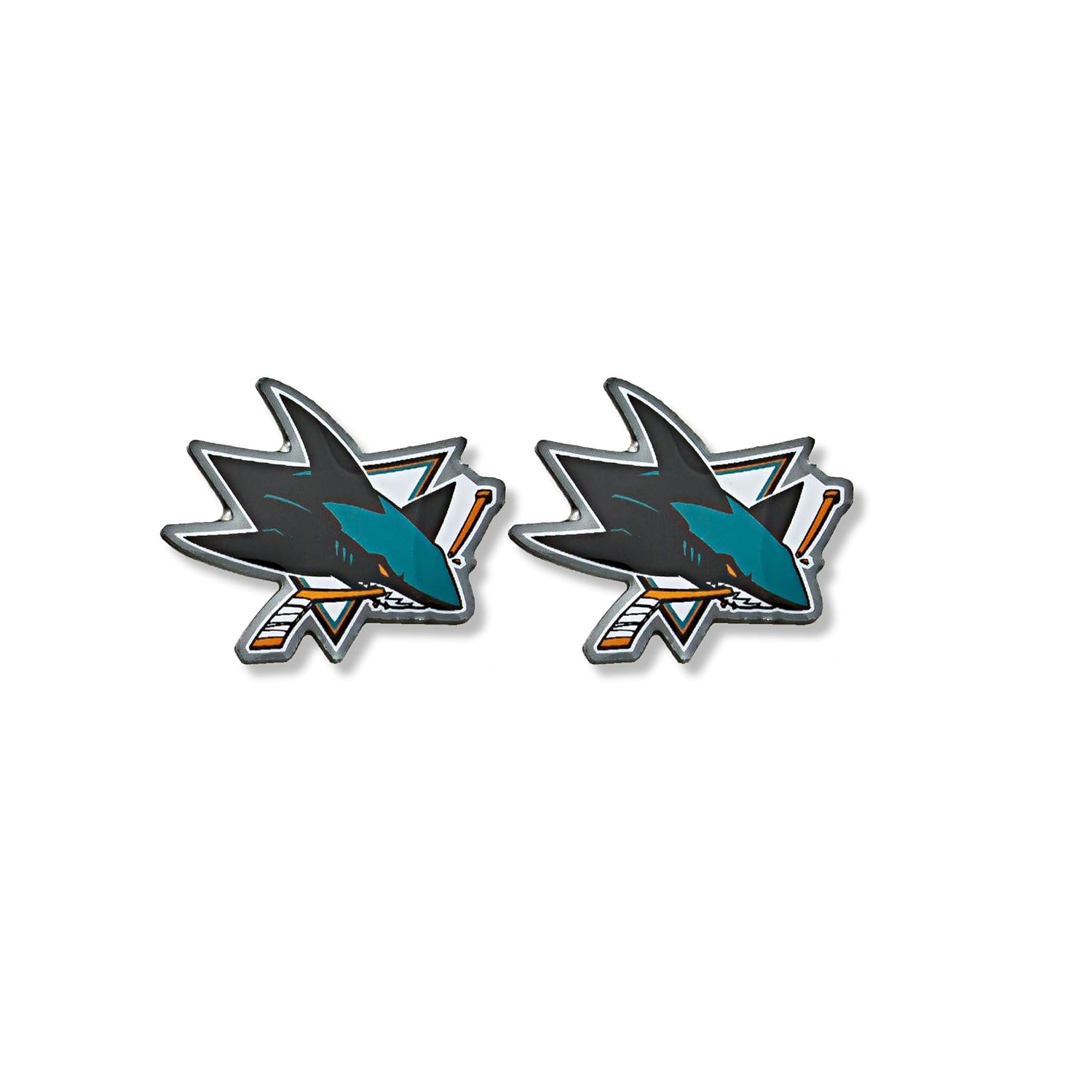 NHL San Jose Sharks Team Logo Post Earrings