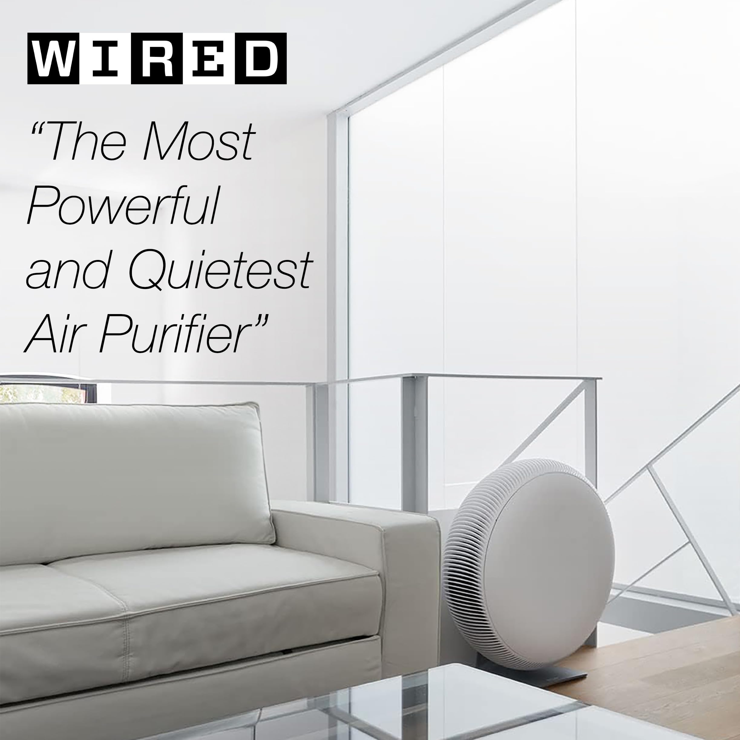 IQAir Atem X Smart Air Purifier for Large Room up to 1650 sq. ft., WiFi App Control, HyperHEPA Filters Wildfire Smoke, Viruses, Bacteria, Allergies, Asthma Triggers, Mold, Made in Germany