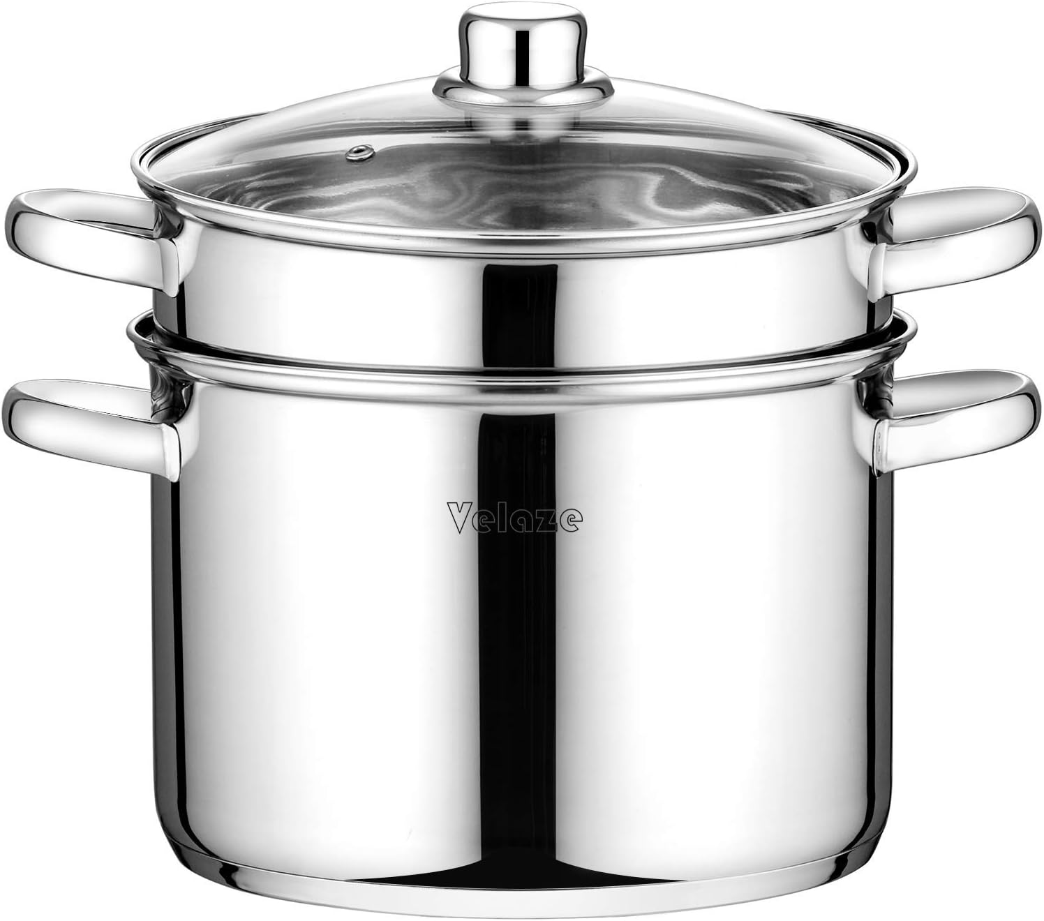 Velaze Pasta Pots 3 Piece 7.2L Multifunction Premium Stainless Steel