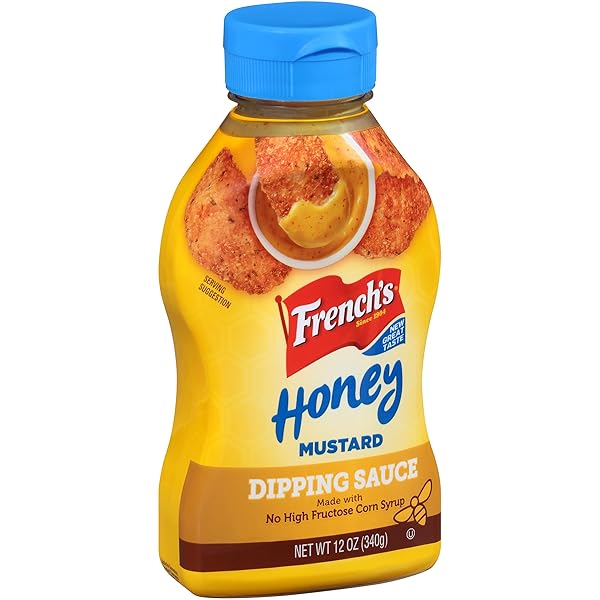FRENCH’S HONEY MUSTARD DIPPING SAUCE, 12 OZ