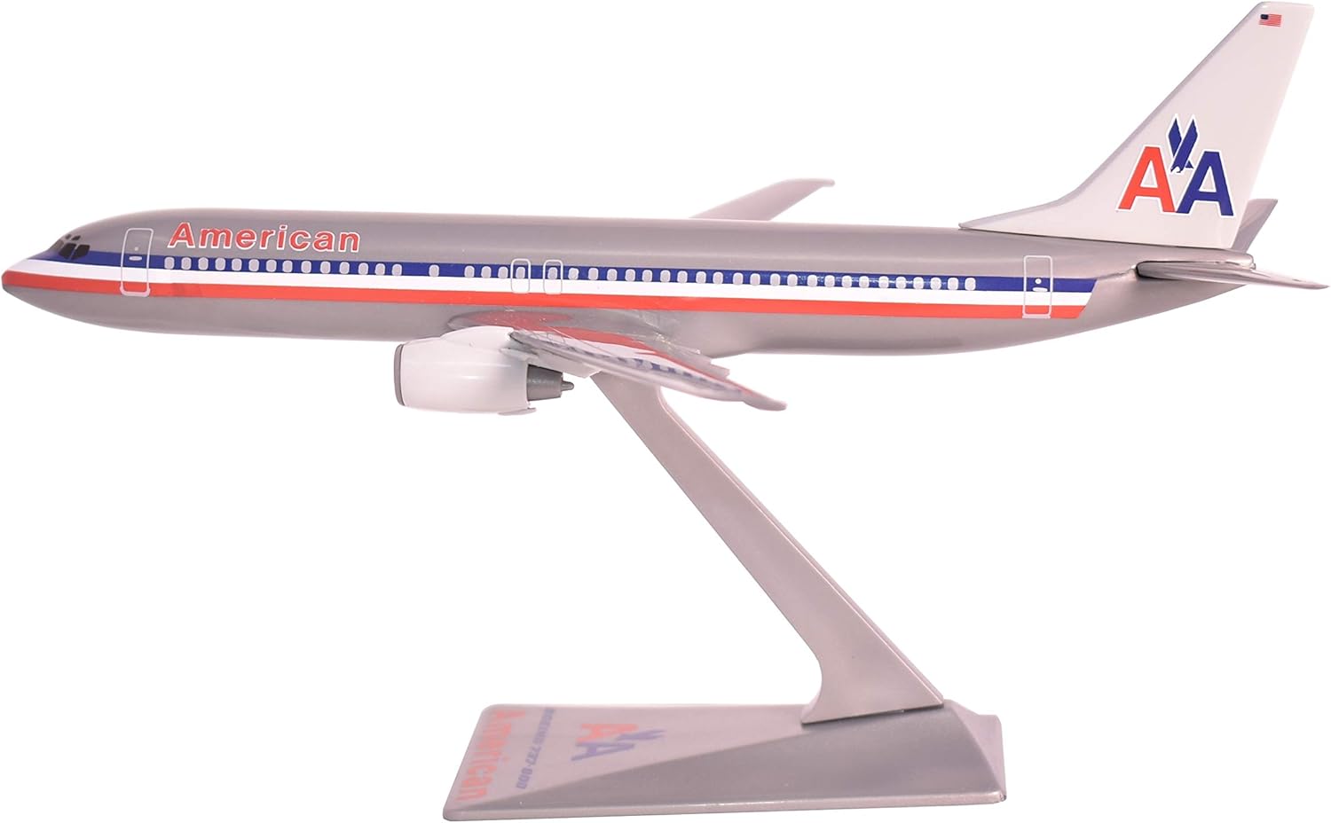 American (70-13) 737-800 Airplane Miniature Model Plastic Snap Fit 1:200 Part# ABO-73780H-003