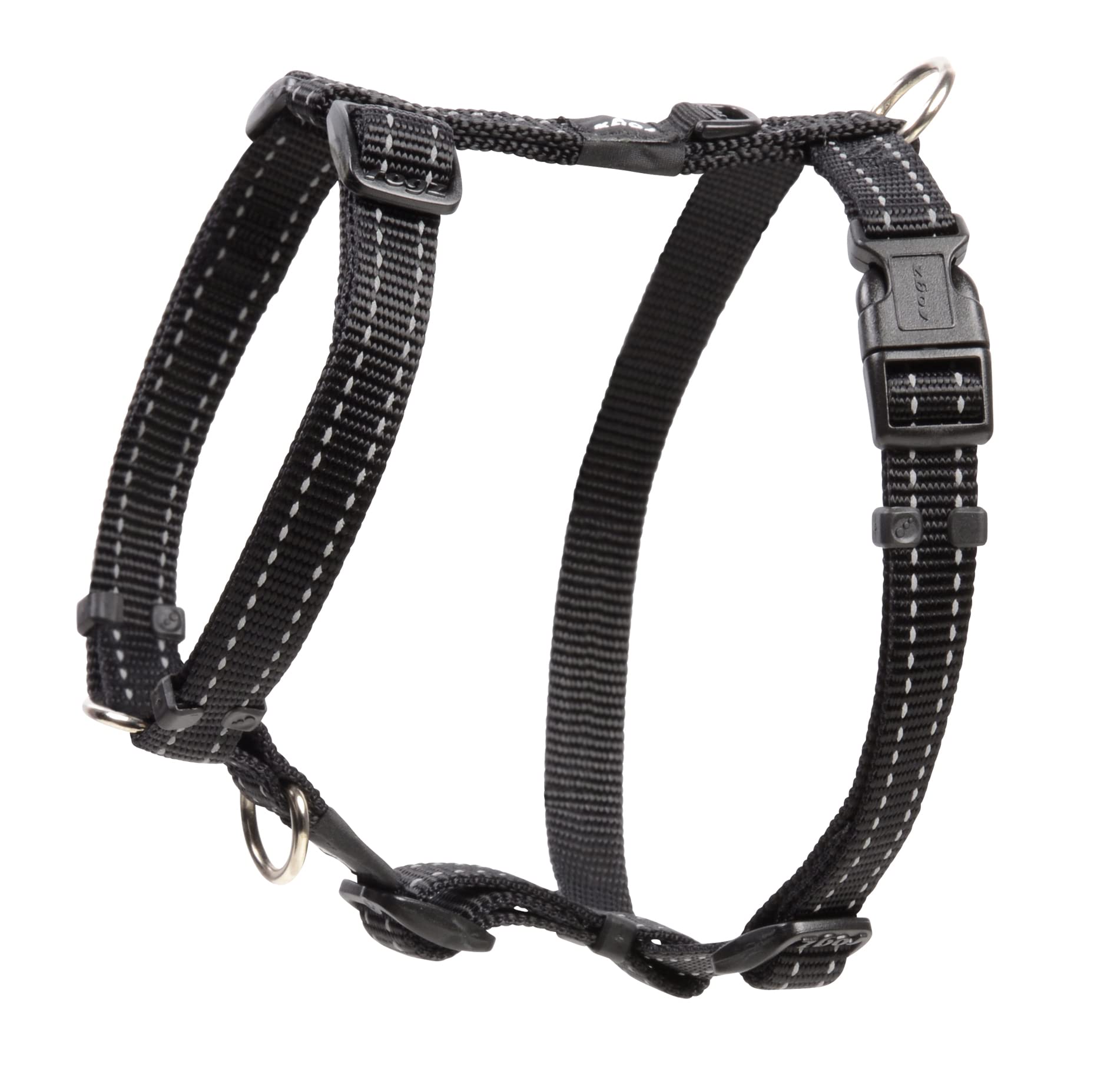 Rogz Nitelife Harness Reflective, Black — image 1
