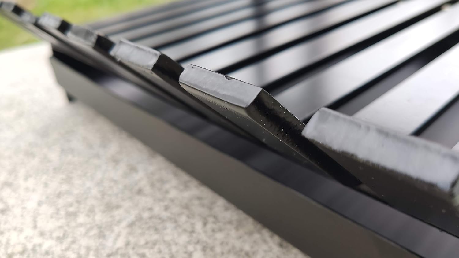 Asador Portátil de 3 Alturas con Cajón Recoge-cenizas Para Carbón o