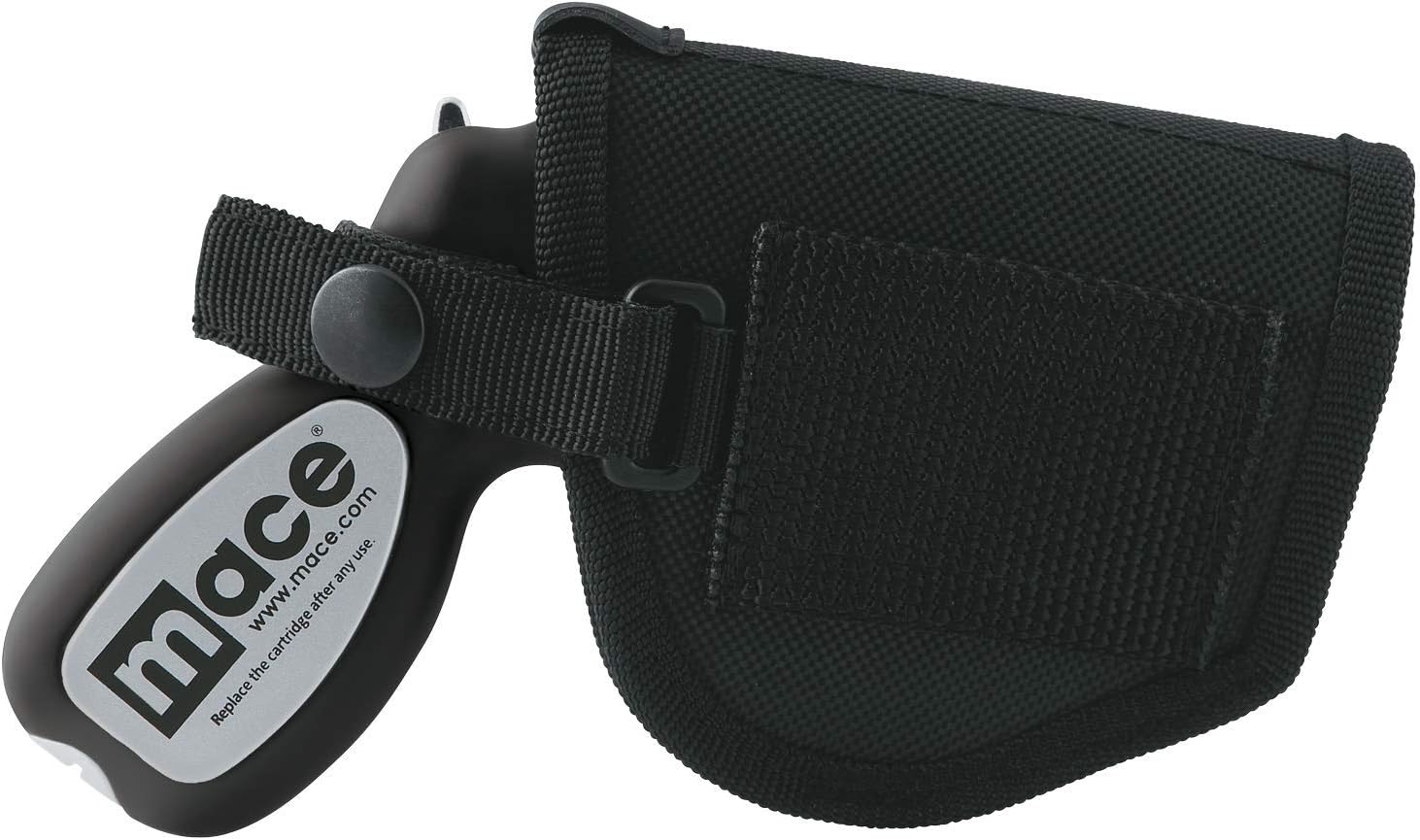 Mace Brand Self Defense Pepper Spray Gun with Strobe LED to Aim and