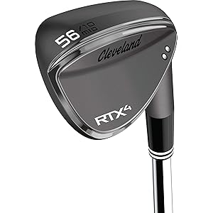 Cleveland Golf Men's RTX 4 Wedge, Black Satin Finish
