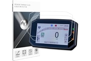 DuroShield Tempered Glass Screen Protector for Honda XL750 Transalp, Rebel 1100 DCT, CB125R, CB500(F), CB650/1000R, CB750/100