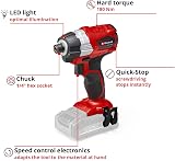 Einhell Power X-Change 180Nm Cordless Impact Driver 18V Brushless LED view 3