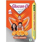 Glucon-D , Orange Flavoured Glucose Based Beverage Mix - 200G