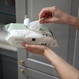 ABENA Moist Skin Cleansing Wipes 18x20cm Refill Pack 80 Pcs Asthma Allergy view 5