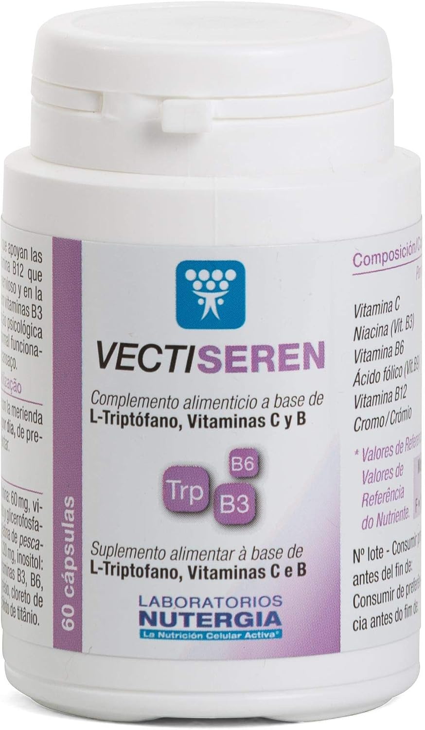 Nutergia Vecti-Seren 60cap, 60 count (Pack of 1)