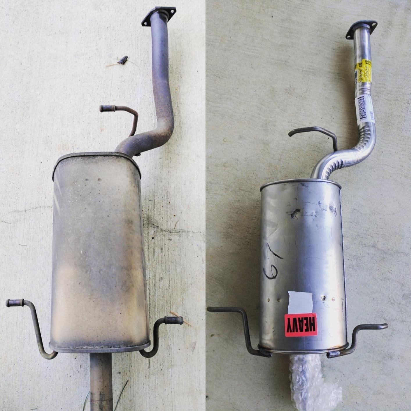 Magnaflow Direct-Fit Rear Muffler Kit | Subaru Forester (06-08) 2.5L (108-0077)