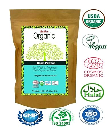 Radico Neem-Blattpulver 100g (bio, vegan)