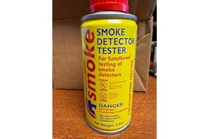 (6 cans) SMOKE DETECTOR TESTER, 2.5 oz. By Centurion