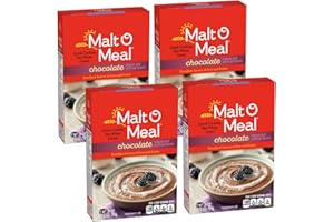 Chocolate Malt-O-Meal®, Quick Cooking Hot Breakfast Cereal, 28 Ounce Box (Pack of 4)