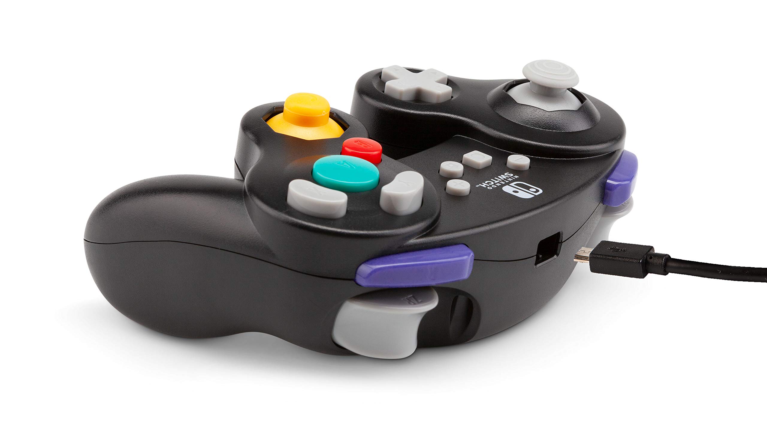 PowerA Wired Officially Licensed GameCube Style Controller/Super Smash Bros. Black Buy Online