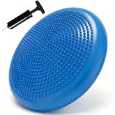 Wobble Cushion Core Balance Disc for Balance Training and Stability | Extra Thick Non-Slip, Improve Sitting Posture &amp; Relieve Back Pain, Core Strength Trainer, Stability Training
