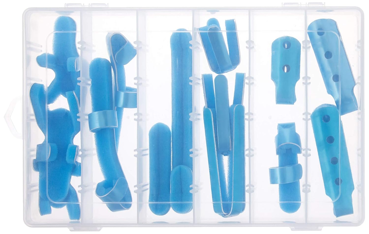 Aluminum Finger Splint Kit (16 Pieces Variety Aluminum