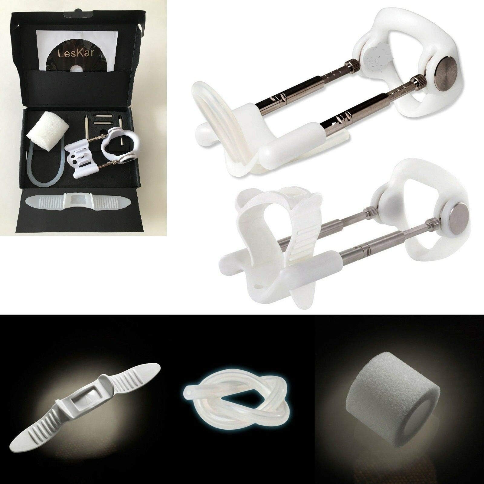 RingQ Male Device System Stronger Growth of Up to 30% Length Black Edition