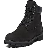 Timberland Men's 10073 6-Inch Premium Black Nubuck Waterproof