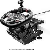 Thrustmaster SimTask Steering Kit - Farming/Trucking Mount - PS5, XBOX, PC | Desk mount for T128/T248/T248R, Heavy vehicle driving, Adjustable horizontal position, Rotary spinner knob, 100% metal