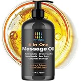 Bruizex Lymphatic Drainage Massage Oil with Arnica, Collagen and Stem Cells, Post Surgery Recovery &, Liposuction, 360 Lipo, BBL, Tummy Tuck, Fibrosis Treatment, 8.5 Oz
