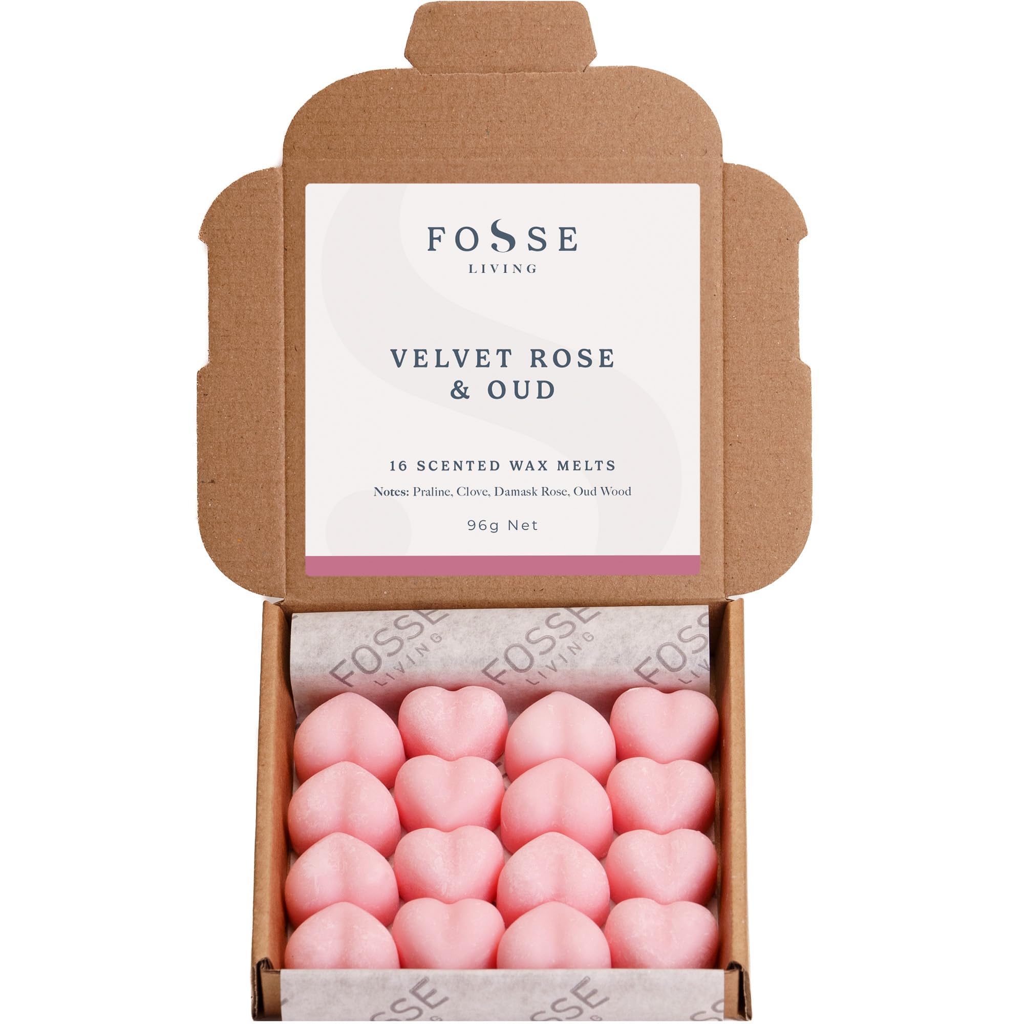 Velvet Rose & Oud Strong Scented Wax Melts 16 Pack - The Gift for Every Occasion – Made in The UK — image 1