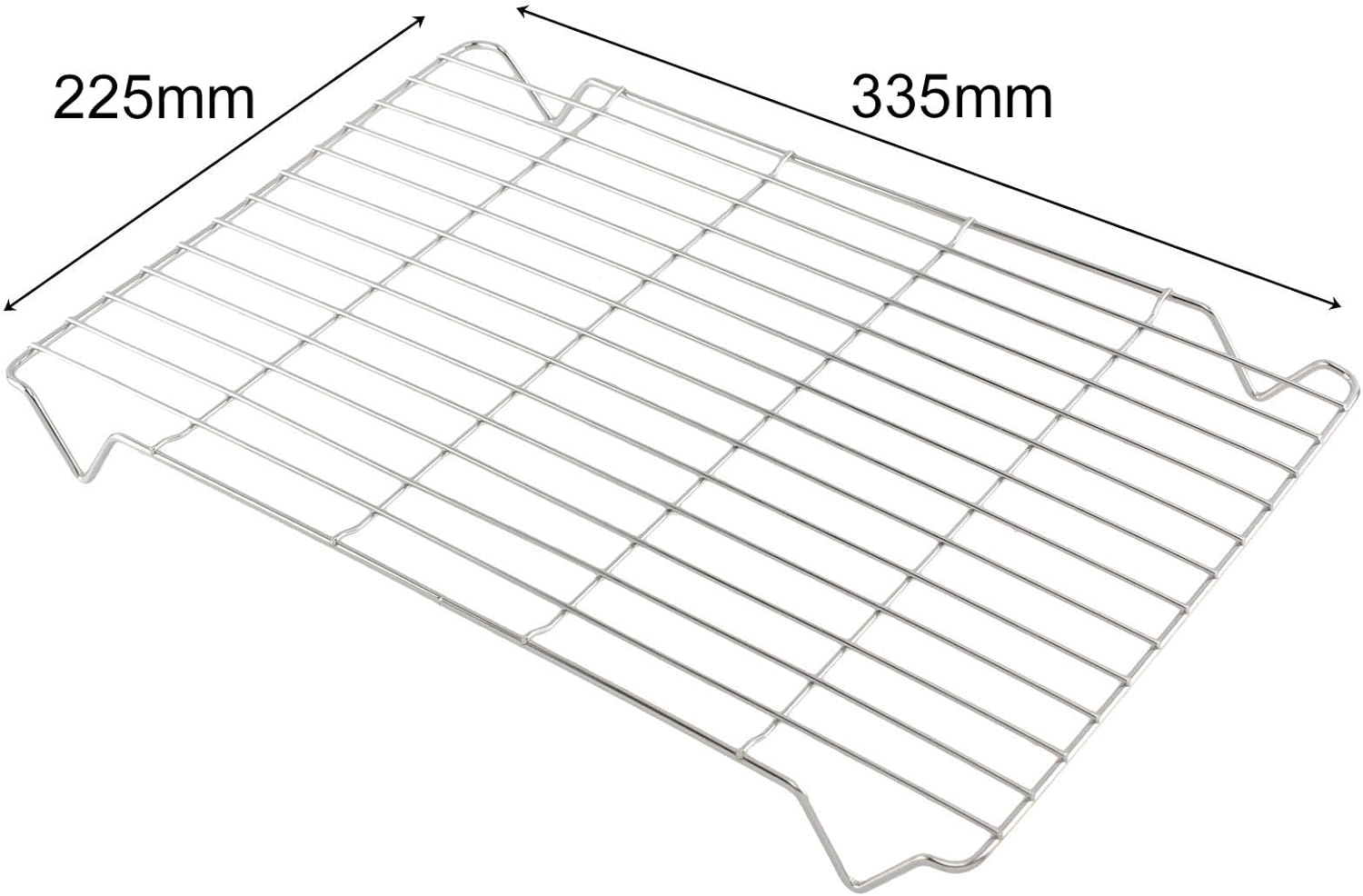 SPARES2GO Small Grill Pan Rack Insert Tray for Neff Oven Cookers