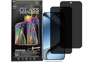 For Google Pixel 10 Privacy Screen Protector Tempered Glass + Camera Lens Protectors [2+2Pack] [3D Glass] [Case Friendly] [9H