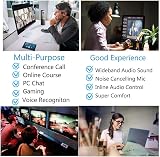 LLM USB Headset with Microphone Noise Cancelling In-Line Controls 1.8m view 6
