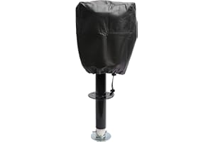 PEAKTOW PTR0052 Grande housse étanche universelle pour cric à languette électrique pour remorque, camping-car, 35,6 x 14,9 x 