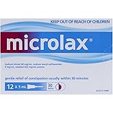 Microlax Enema Tubes 5ml 12 Pack