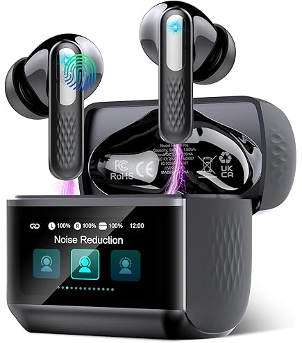 Amazon.com: ZYHKON Wireless Earbuds, Bluetooth 5.4 Headphones, 48H