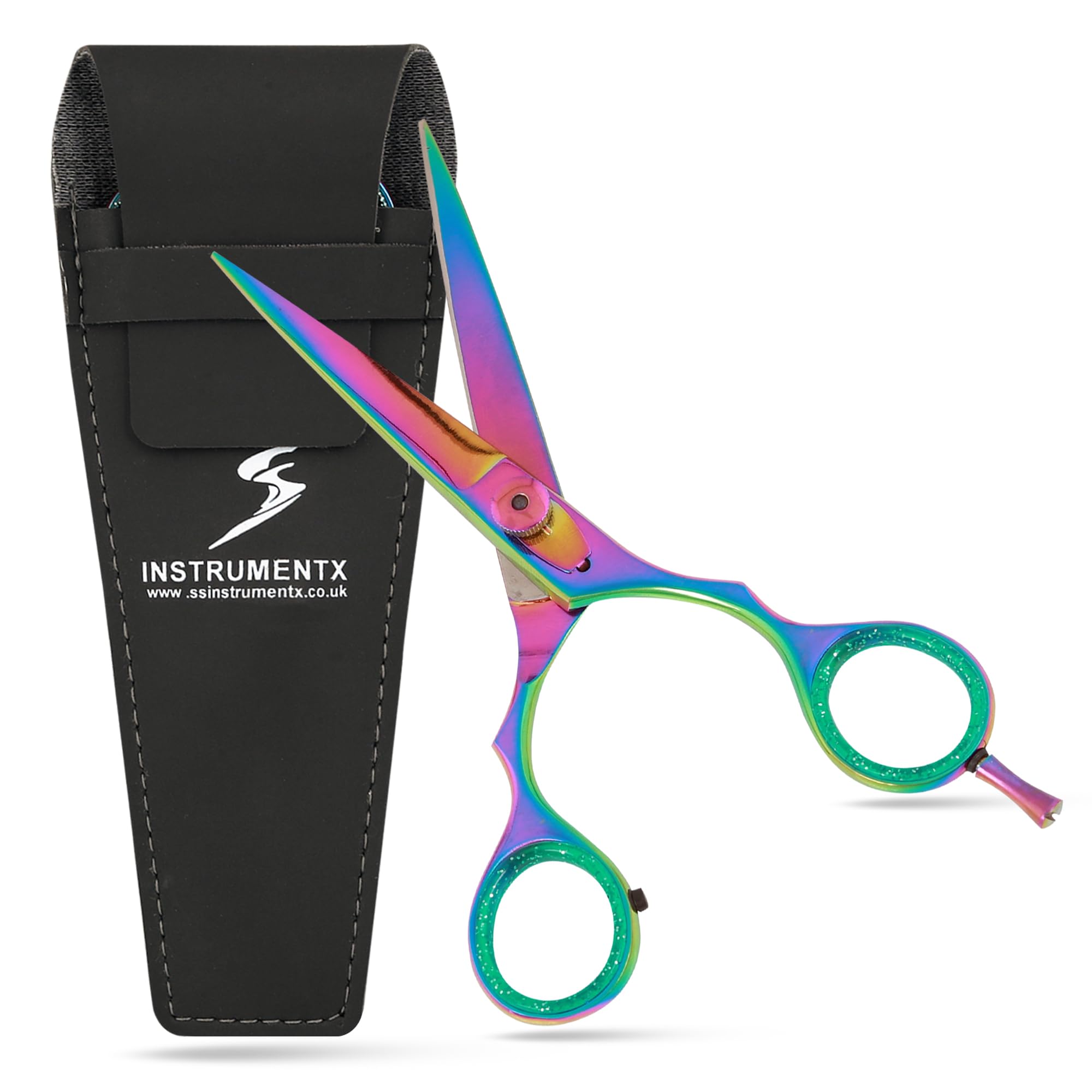 KATX Titanium Hair Scissors, Barber Salon Scissors 5.5" (14cm)